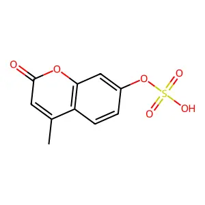 4-Methylumbelliferyl sulfate structure