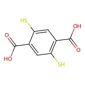 2,5-Dimercaptoterephthalic acid structure
