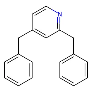 2,4-Bis(benzyl)pyridine structure