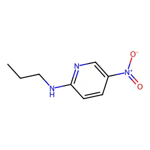 5-Nitro-2-n-propylaminopyridine structure