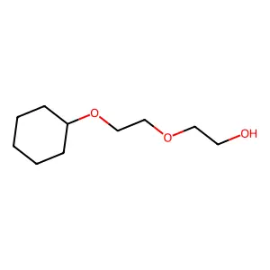 Diethylene glycol monocyclohexyl ether structure