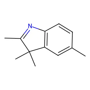 3H-Indole, 2,3,3,5-tetramethyl- structure