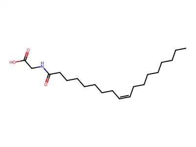 2-Oleamidoacetic acid structure