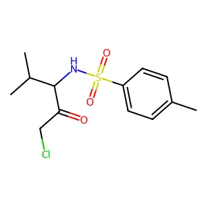 p-Toluenesulfonamide, N-(3-chloro-1-isopropylacetonyl)- structure