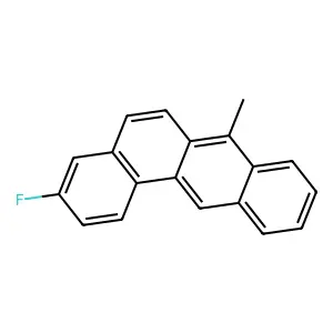 3-Fluoro-7-methylbenz[a]anthracene structure