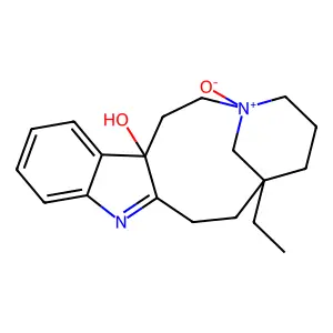 Rhazidigenine Nb-oxide structure