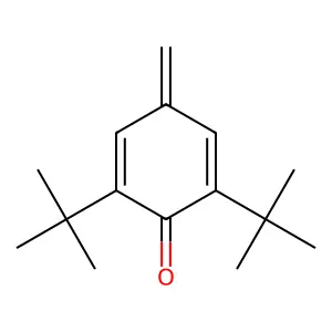 2,6-Di-tert-butyl-4-methylene-2,5-cyclohexadienone structure