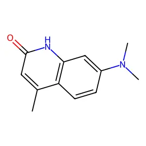 7-(Dimethylamino)-4-methyl-carbostyril structure