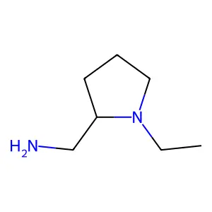 2-Aminomethyl-1-ethylpyrrolidine structure