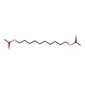 1,10-Decanediol, 1,10-diacetate structure
