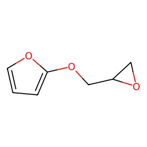 Furan, 2-(2,3-epoxypropoxy)- structure