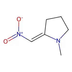 1-Methyl-2-(nitromethylene)pyrrolidine structure