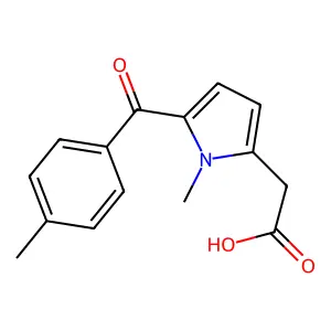 Tolmetin structure