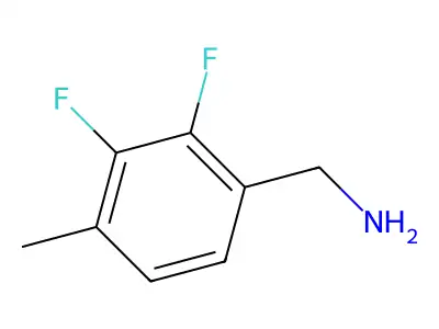 2,3-Difluoro-4-methylbenzylamine structure