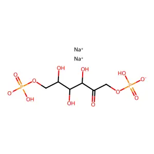 Fructose 1,6-diphosphate disodium structure