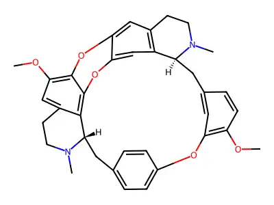 6,12'-Dimethoxy-2,2'-dimethyl-6',7-epoxyoxyacanthan structure