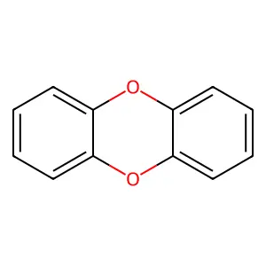 Dibenzo-P-dioxin structure
