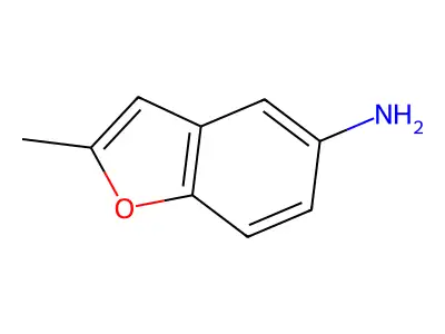 2-Methyl-5-benzofuranamine structure