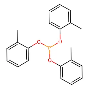 Tri-o-cresyl phosphite structure