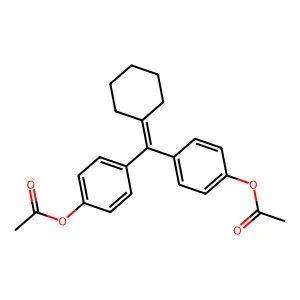 Cyclofenil structure