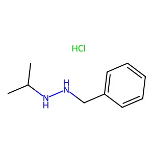 1-Benzyl-2-(propan-2-yl)hydrazine--hydrogen chloride (1/1) structure