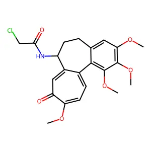 Chlorcolchicine structure