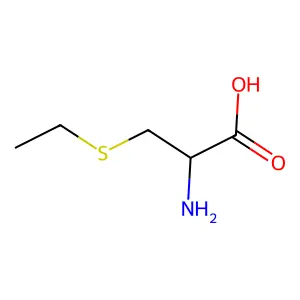 2-Amino-3-ethylsulfanylpropanoic acid structure