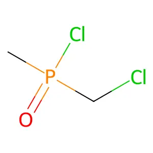 Phosphinic chloride, P-(chloromethyl)-P-methyl- structure