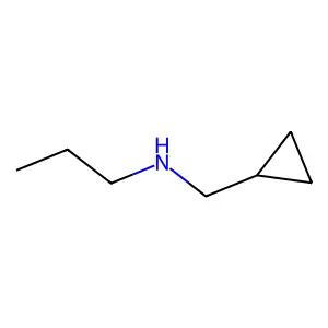 Cyclopropanemethanamine, N-propyl- structure