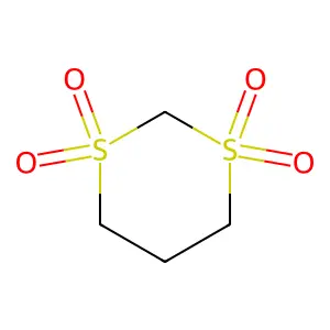 1,3-Dithiane, 1,1,3,3-tetraoxide structure