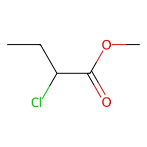 Methyl 2-chlorobutanoate structure