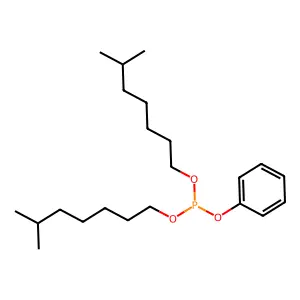 Phosphorous acid, diisooctyl phenyl ester structure