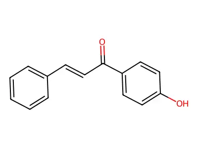 1-(4-Hydroxyphenyl)-3-phenylprop-2-en-1-one structure