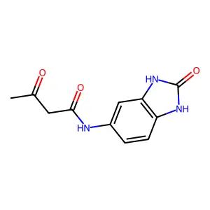5-(Acetoacetylamino)benzimidazolone structure