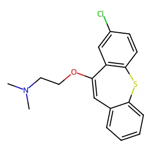 Zotepine structure