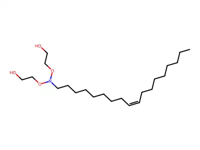 2-[2-[2-(2-Hydroxyethoxy)ethyl-octadec-9-enylamino]ethoxy]ethanol structure