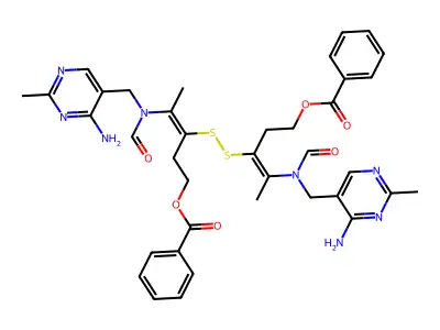 C38H42N8O6S2 structure