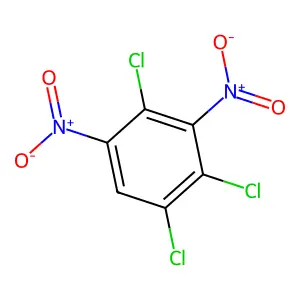 1,3-Dinitro-2,4,5-trichlorobenzene structure