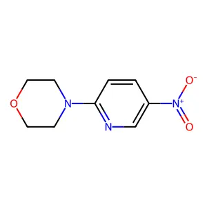 2-Morpholino-5-nitropyridine structure