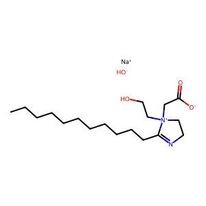 Sodium lauroamphoacetate structure