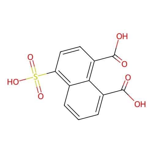 4-Sulfonaphthalene-1,8-dicarboxylic acid structure