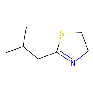 4,5-Dihydro-2-(2-methylpropyl)thiazole structure