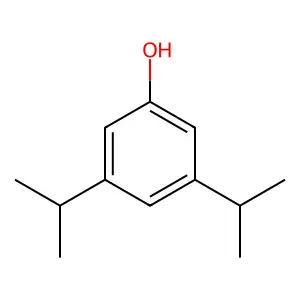 3,5-Bis(1-methylethyl)phenol structure