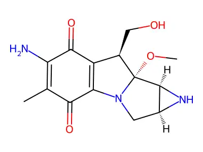 Decarbamylmitomycin C structure
