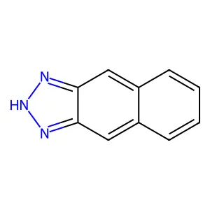 1H-naphtho(2,3-d)triazole structure