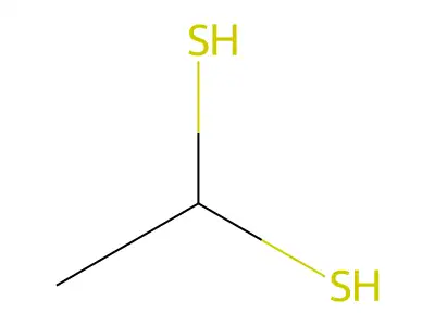 1,1-Ethanedithiol structure