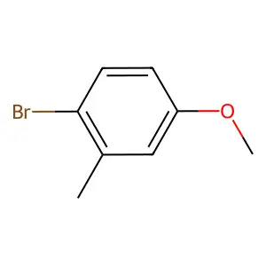 1-Bromo-4-methoxy-2-methylbenzene structure