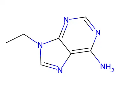 9-Ethyladenine structure