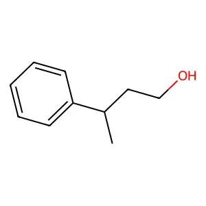 Benzenepropanol, gamma-methyl- structure