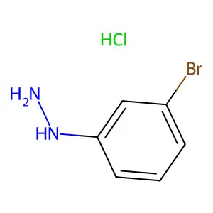 3-Bromophenylhydrazine hydrochloride structure